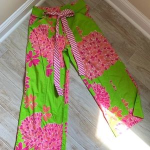 Lilly Pulitzer pants with belt